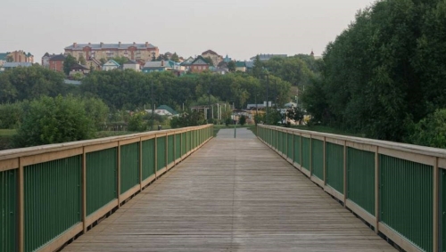 Пешеходный мост через Казанку в Арске стал победителем архитектурной премии