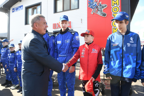 Раис Татарстана посетил в Челнах стадион технических видов спорта