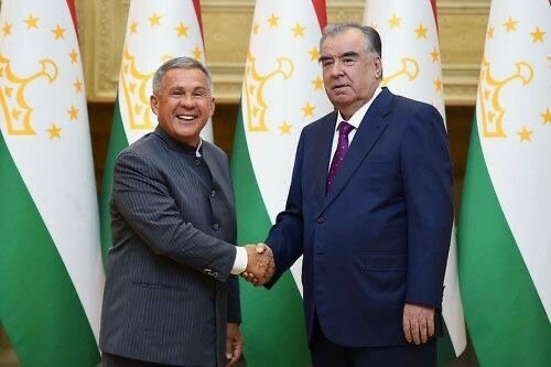 Минниханов: Татарстан рассчитывает в несколько раз нарастить товарооборот с Таджикистаном