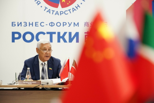 Мухаметшин: Для Татарстана сотрудничество с Китаем носит приоритетный характер