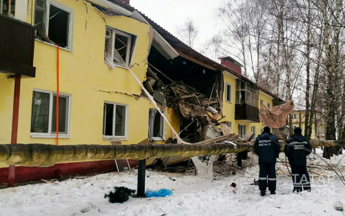 Дом, пострадавший после хлопка газа в Осиново, решено снести