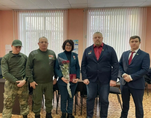 Председатель ТИК Ново-Савиновского района Казани награждена медалью «Волонтеру России»