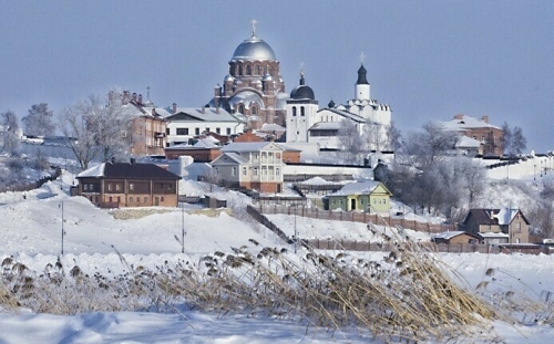 Остров-град Свияжск закрыли для посещений из-за погодных условий