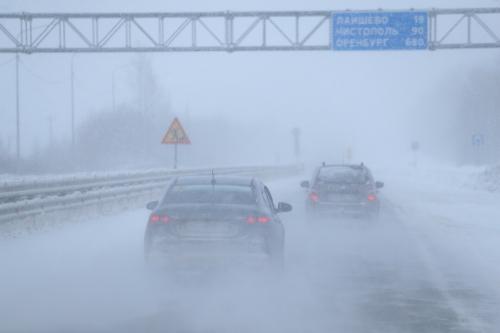 Штормовой ветер, мокрый снег, метели и до нуля градусов ожидаются в Татарстане
