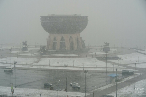 Синоптики Татарстана вновь предупреждают о морозах и метелях с ухудшением видимости