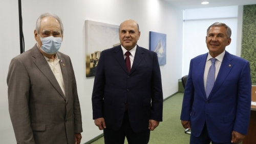 Мишустин: Шаймиев — один из самых ярких современных политических деятелей России