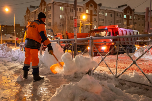 Исполком Казани: На очистку улиц города от снега потребуется от одной до двух недель