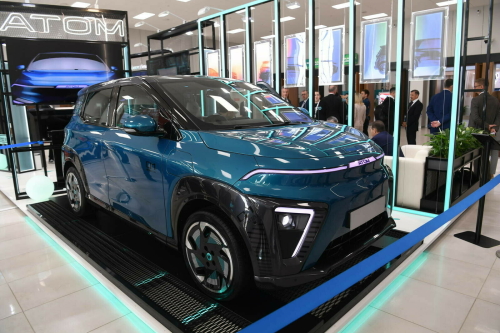 Более двух третей предварительных заказов электромобилей «Атом» приходится на бизнес