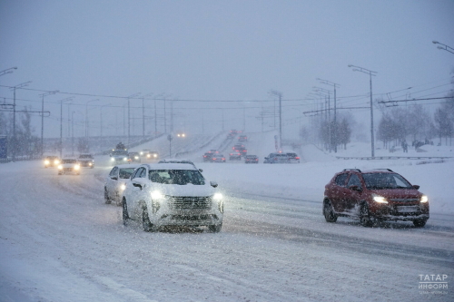 На Татарстан вновь обрушатся сильная метель, снегопады и ветер