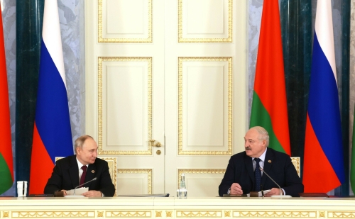 Путин и Лукашенко подписали 15 документов о дальнейшем развитии Союзного государства