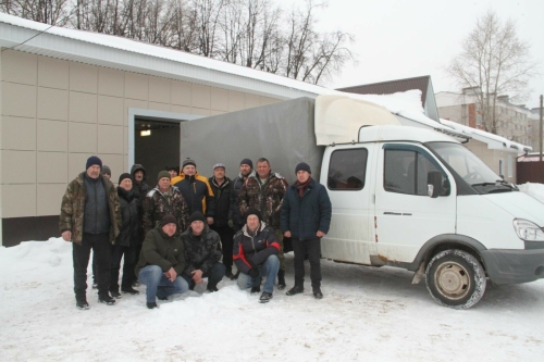 Пограничники Бугульмы отправили гуманитарный груз для медицинского батальона
