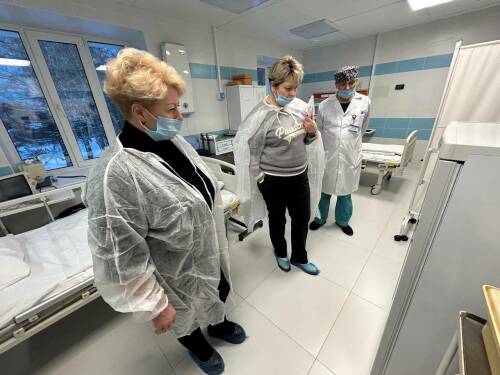 Врачи из подшефного Татарстану Лисичанска посетили Верхний Услон