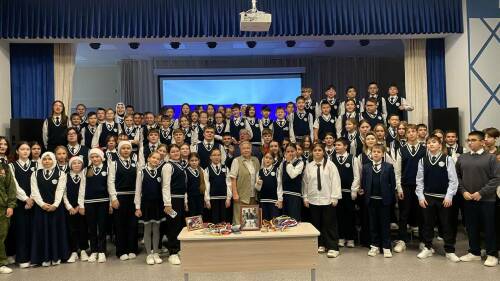 Легендарная биатлонистка учащимся РТ: «Нужно двигаться вперед, все ограничения в голове»