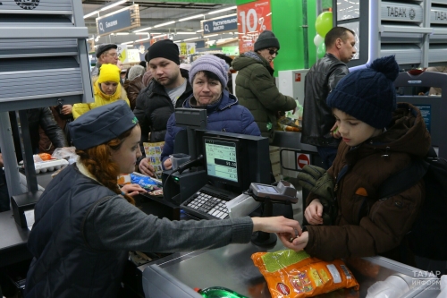 Цены на минимальный набор продуктов в Татарстане за год выросли на 6,9%