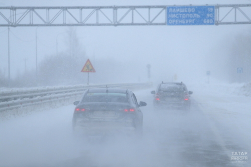 Атмосферные фронты принесут в Татарстан очередные снегопады и относительное потепление
