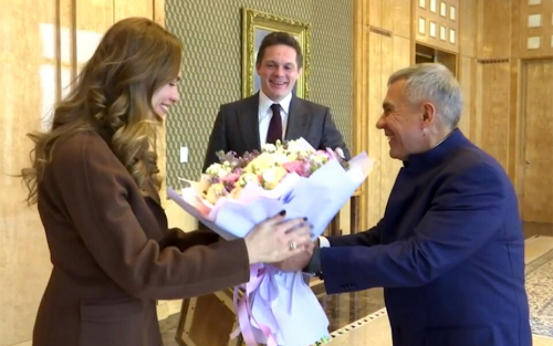 Минниханов обсудил возможность проведения выставки Третьяковки в Казанском Кремле