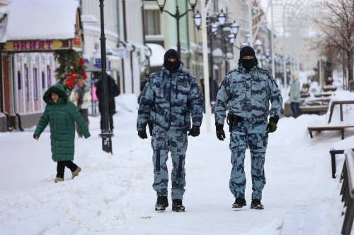 Росгвардейцы Казани усилили меры по охране порядка во время «Игр будущего»