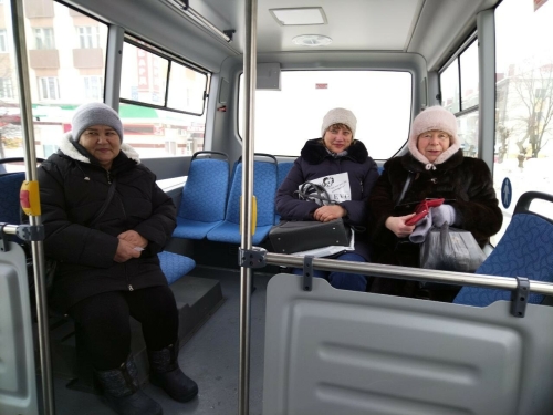 В Лениногорске на маршрут после долгого перерыва вышли новые автобусы