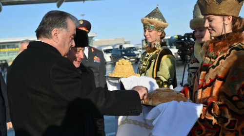 В Татарстан прибыл Президент Таджикистана Эмомали Рахмон