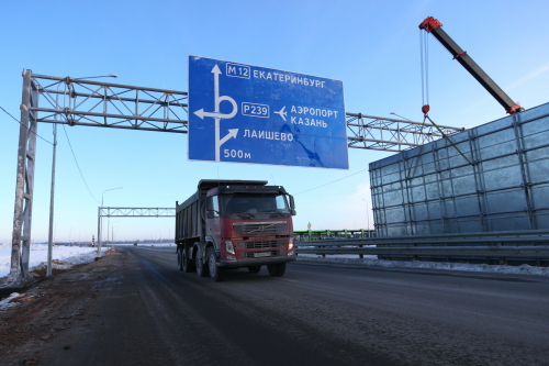 Автомобилисты за два месяца проехали по трассе М12 от Москвы до Казани более 4 млн раз