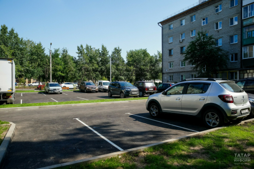 Самым популярным запросом татарстанцев по проекту «Наш двор» остаются парковки