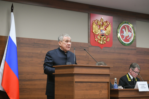 Рустам Минниханов на коллегии судей: «Экстремизму в Татарстане места нет»