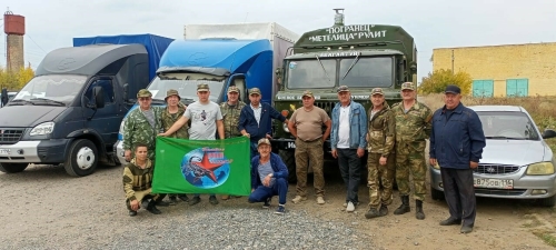 Боевое братство Кукмора отправило в зону СВО баню на колесах и около 400 тонн груза