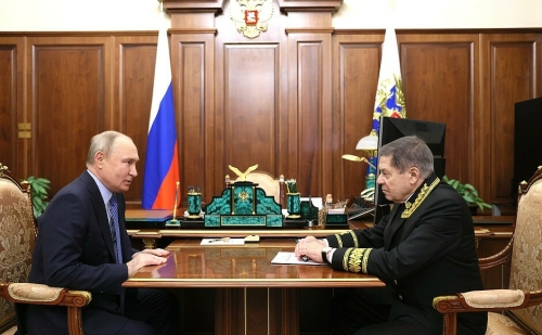 Путин обсудил судебную систему в России с председателем Верховного Суда Лебедевым