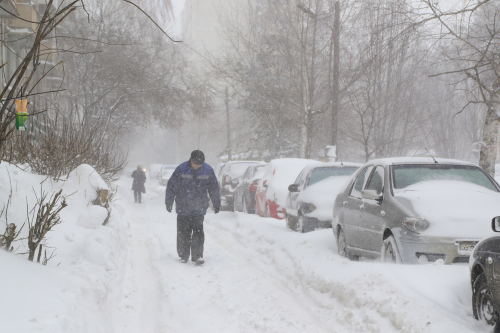 В ближайшие сутки в Татарстане сохранится метель с сильным ветром