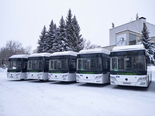 «Во благо наших жителей»: Шагиахметов и Муллин запустили большие автобусы в Нижнекамске