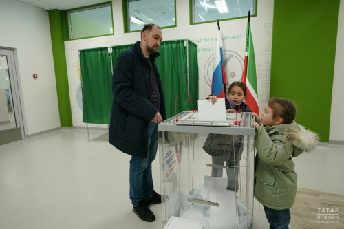 Явка к середине второго дня голосования на выборах Президента РФ в Татарстане – 54,5%