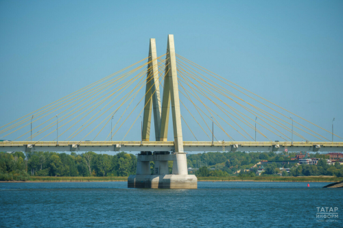 В Казани половину моста Миллениум закроют на ремонт до начала августа
