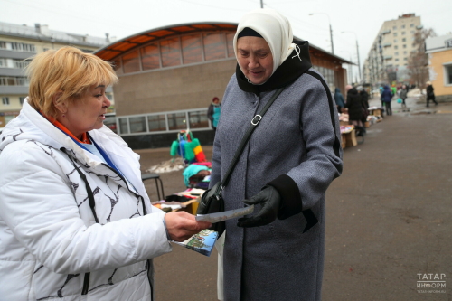 Волонтеры напомнили жителям Татарстана о голосовании за объекты благоустройства