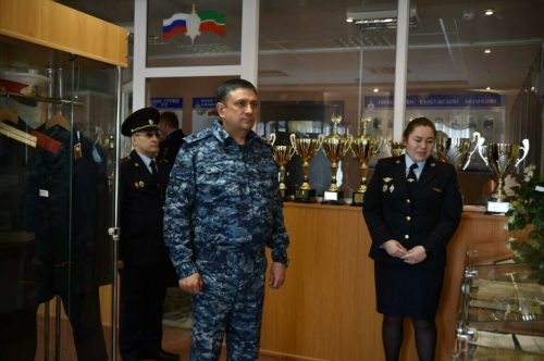 Новый глава МВД Татарстана посмотрел, в каких условиях трудятся полицейские Елабуги
