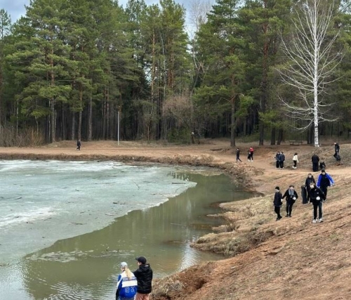 В Челнах очистили озеро Лесное в парке Прибрежный, где пройдет благоустройство