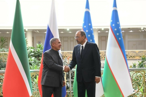 Минниханов обсудил с Ариповым совместные проекты Татарстана и Узбекистана