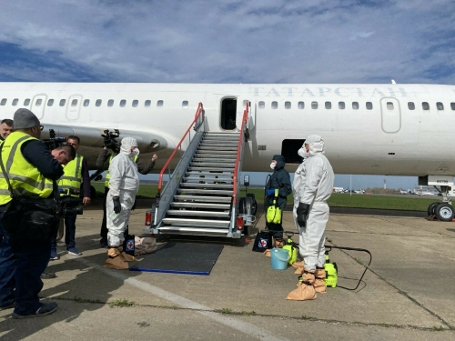 В аэропорту Казани Роспотребнадзор отрабатывает ситуацию с прилетом пассажира с холерой