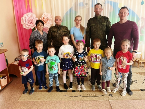 Бойцы СВО из Татарстана поблагодарили воспитанников детсада за травяные чаи