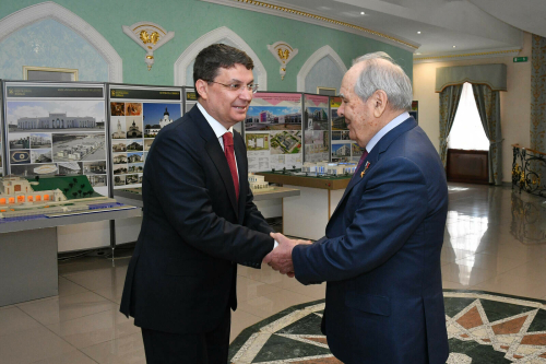 Шаймиев и Генконсул Турции обсудили перспективы совместных проектов в сфере культуры
