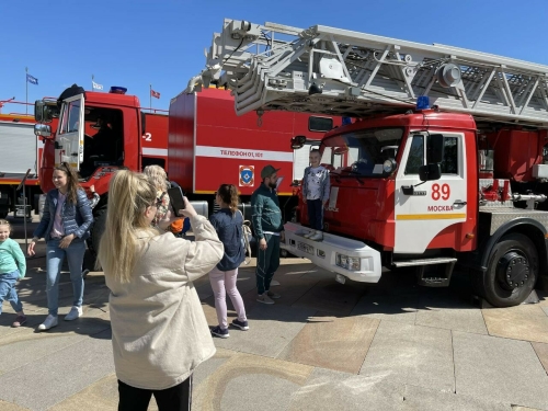 Пожарную технику на базе «КАМАЗа» представили на ВДНХ