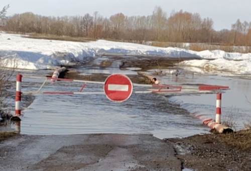 В Нурлатском районе паводковые воды пошли на убыль