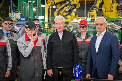 Когогин и Собянин дали старт производству по технологии полного цикла на «Москвиче»
