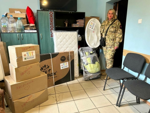 Нижнекамцы доставили партию гумпомощи новорожденным жителям Рубежного и Лисичанска