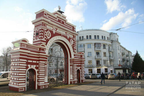 Реставрацию «Красных ворот» в Кировском районе Казани завершат в этом году