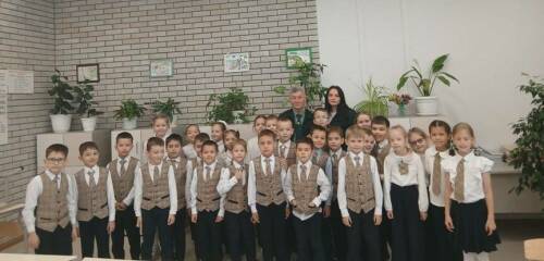 Герой СВО Игорь Егоров провел экологический урок в Альметьевске