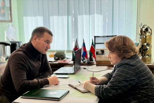 Садыков и замглавы Лисичанска обсудили взаимодействие молодежи РТ и подшефных городов