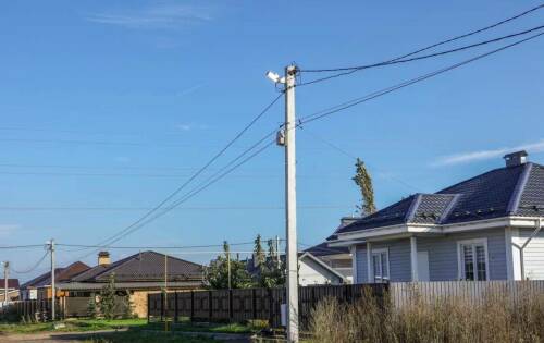 В Альметьевске провели освещение на улицах с участками многодетных семей