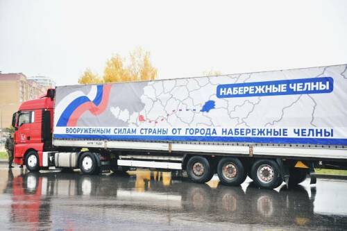 «Для нас это традиция – помогать нашим героям»: из Челнов отправили 20 тонн помощи на СВО