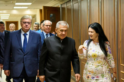 Минниханов посетил МГИМО и обсудил с ректором вуза вопросы взаимодействия