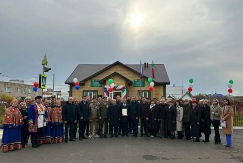 В Малой Шильне Тукаевского района РТ открылось новое здание исполкома